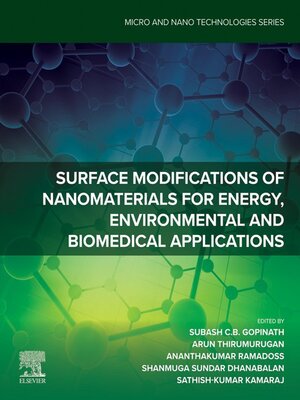 cover image of Surface Modifications of Nanomaterials for Energy, Environmental and Biomedical Applications